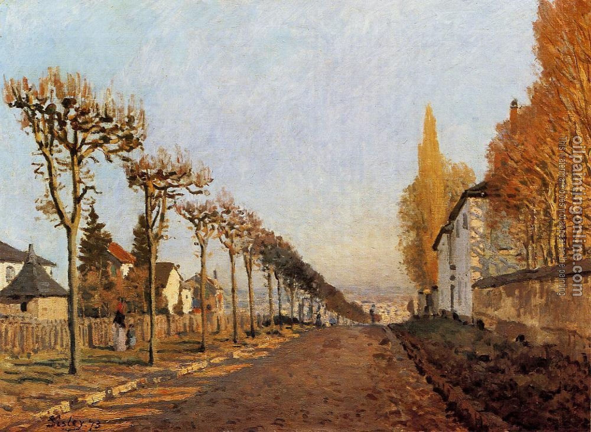 Sisley, Alfred - Chemin de la Machine, Louveciennes